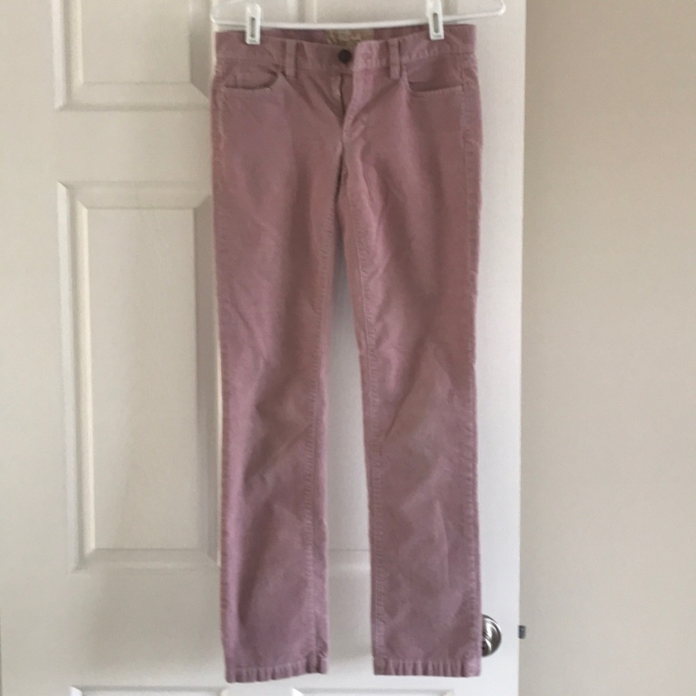 JCrew matchstick corduroy pants